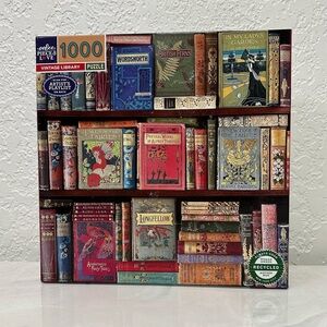 eeboo Vintage Library 1000 Piece Puzzle